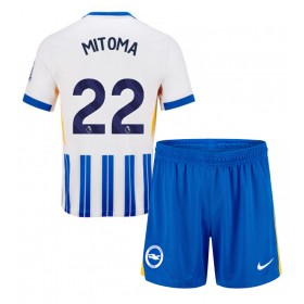 Brighton Kaoru Mitoma #22 Heimtrikot 2024-25 Kurzarm (+ kurze hosen)